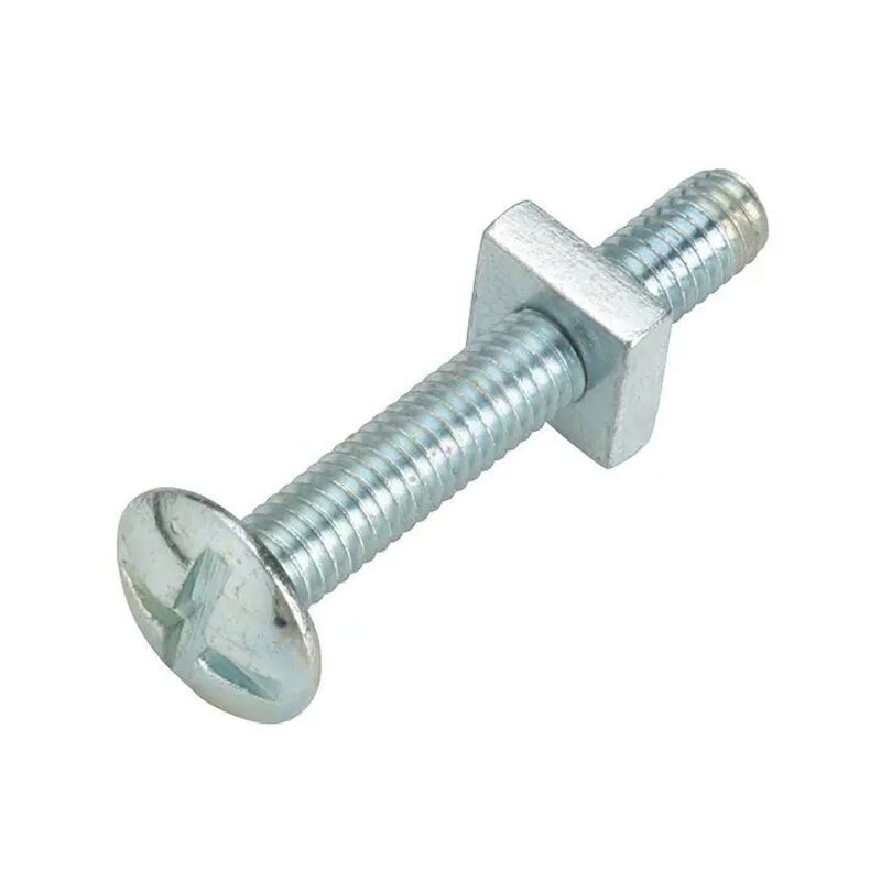 M6 x 20 Roofing Bolts & Nuts (Pk200)