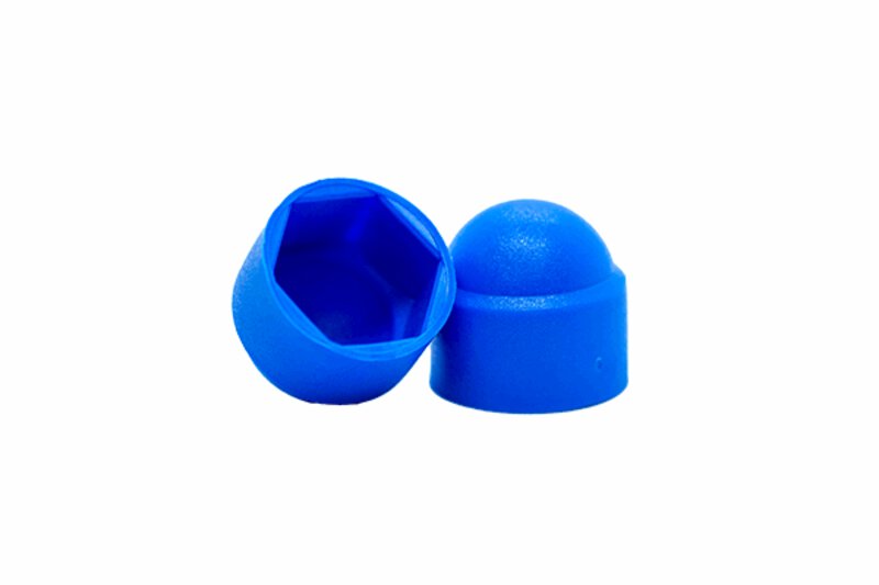 M10 Bolt & Nut Protective Cap - Blue (Pk100)