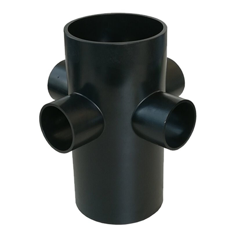 HDPE 110mm x 56mm 4 Boss Pipe - Brymec