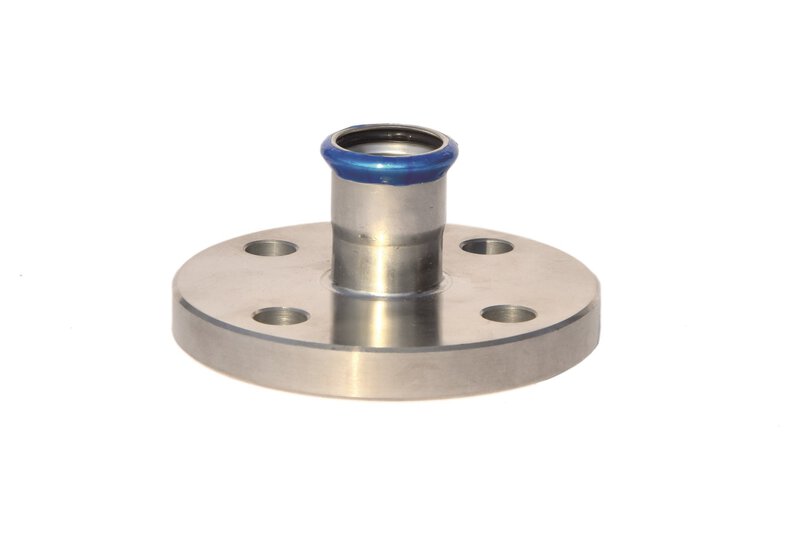 76mm Stainless-Press Crimping Flange PN10/16 - 2 1/2" (M-Profile)