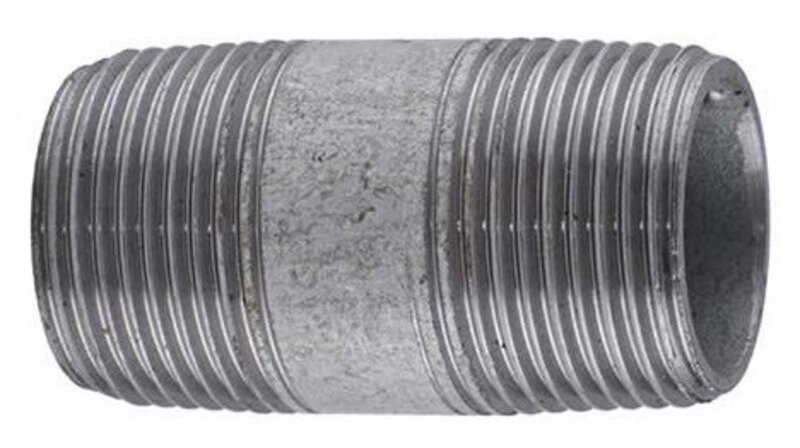 1" Heavy Barrel Nipple Galv BS EN 10241