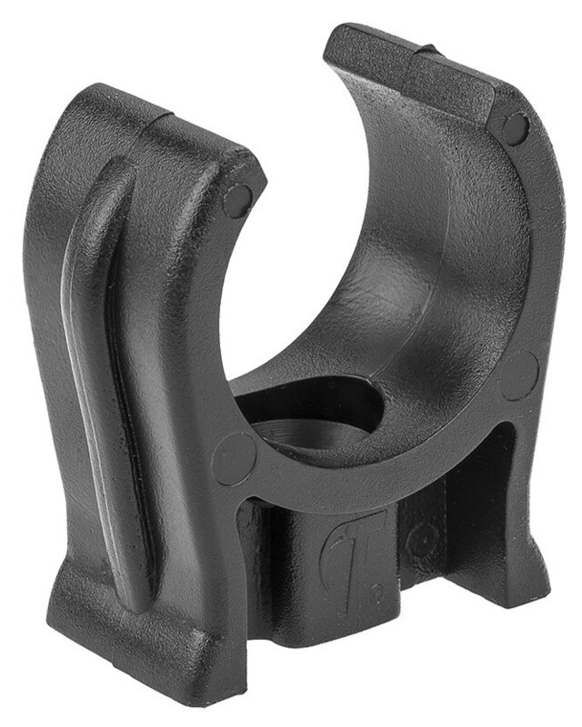 3/4" Black Overflow Pipe Clip 