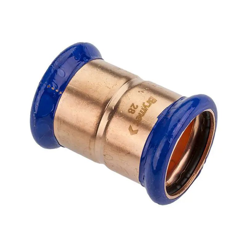15mm Copper-Press Coupling (M-Profile)