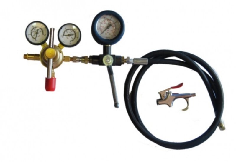 50 Bar High Pressure Nitrogen Regulator 750PSI & Test Rig