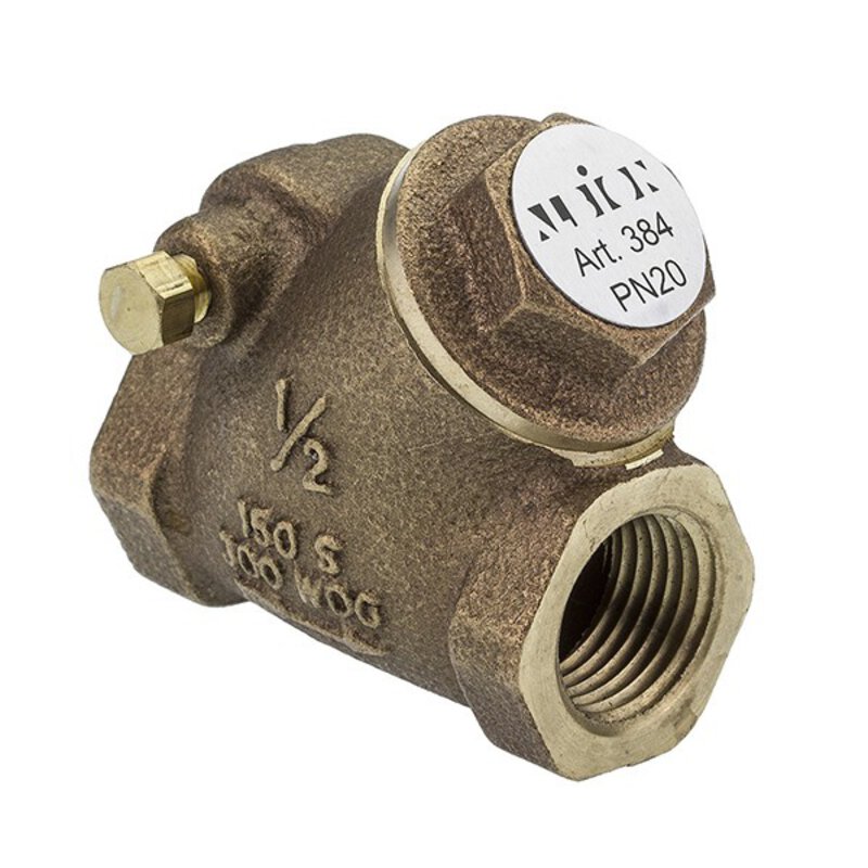 1 1/4" Bronze Swing Check Valve