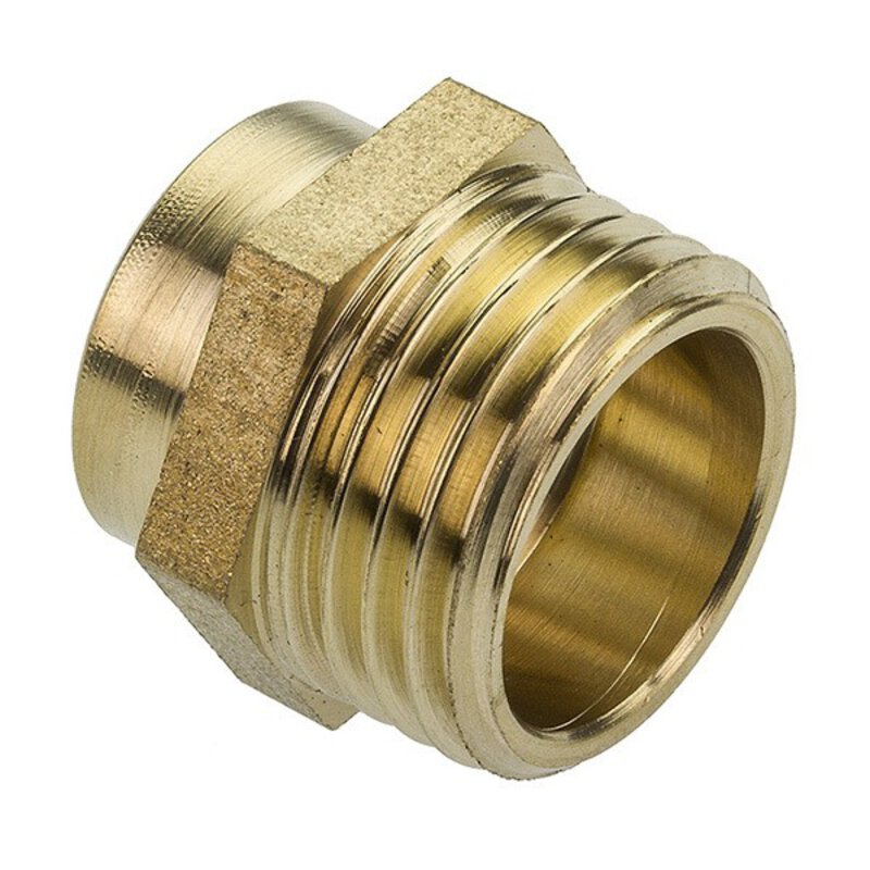 End Braze 67mmx2 1/2" Male Iron Coupler