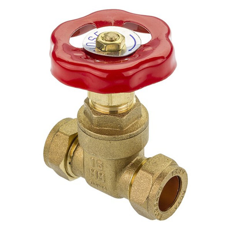 15mm Gate Valve - British Standard WRAS