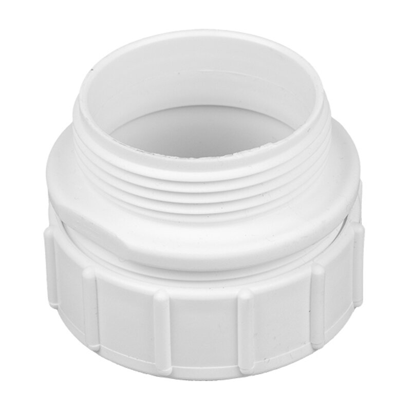 1½" White Flexible Connector Universal x Plain Spigot - 18"