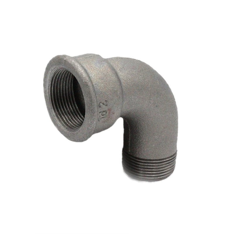 Fig. 1a 2 1/2" MxF Short Bend Black Malleable