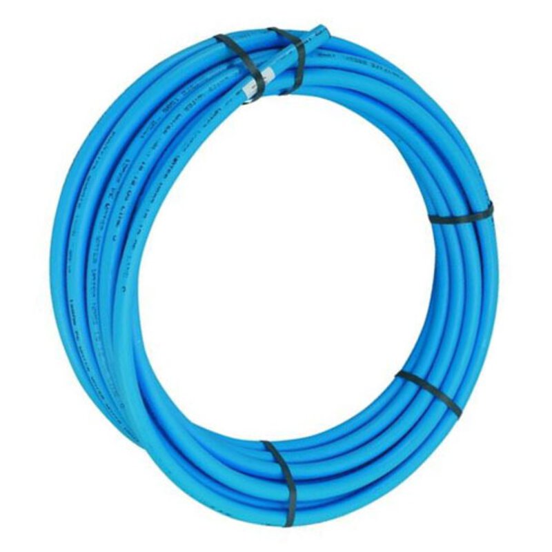 20mm x 25m MDPE Pipe - BLUE 