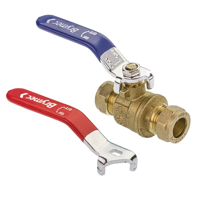 22mm DZR Brass Ball Valve - Compression End