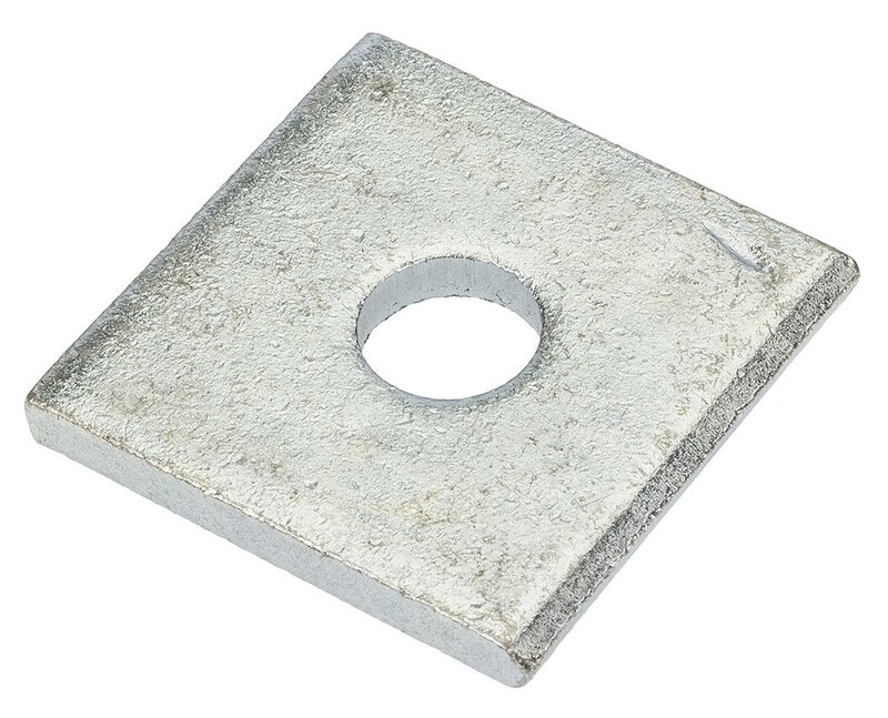 Square Plates - M8 (Pk100)