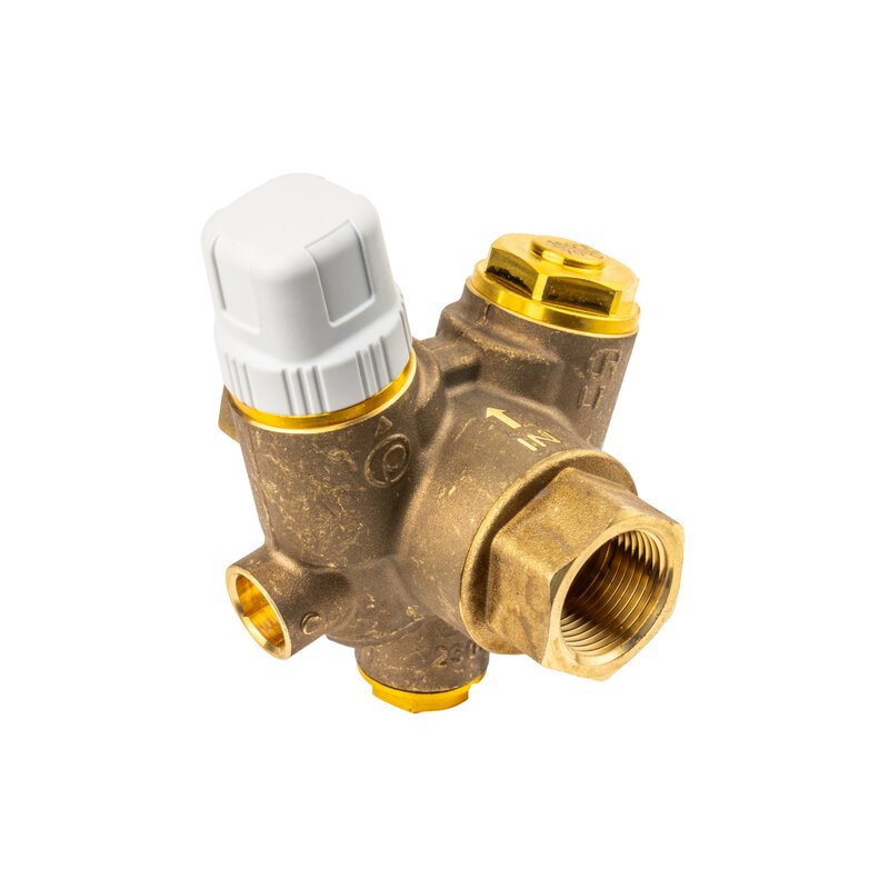 3/4" Thermal Balancing Valve Brass FxF