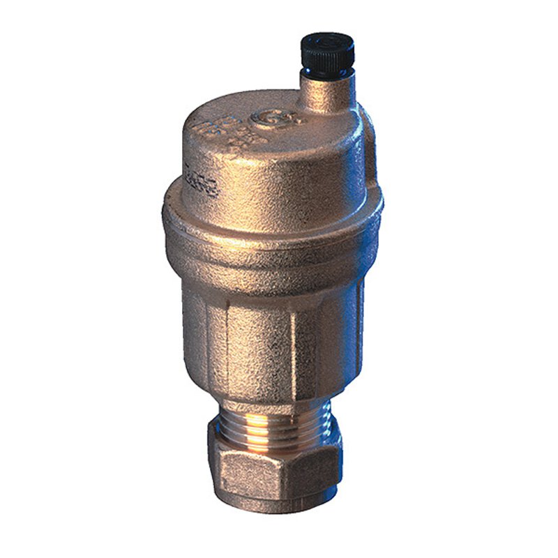 15mm Automatic Air Vent - 6 Bar - Compression Inlet