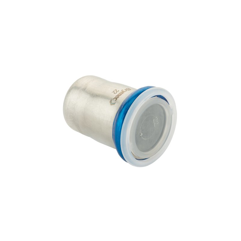 15mm Stainless-Press End Cap (M-Profile)