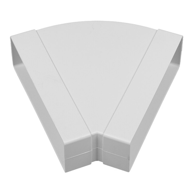 204 x 60mm PVC 45° Horizontal Angle Bend