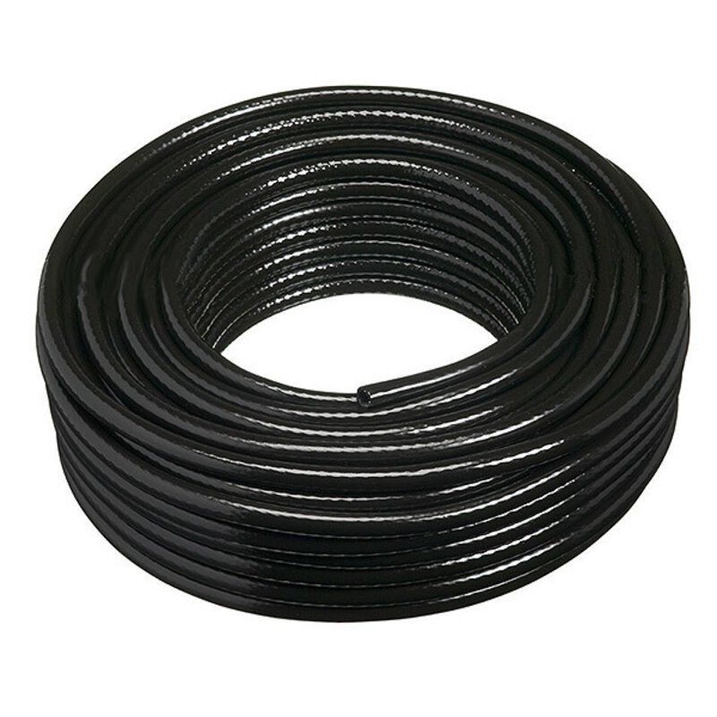 3/8" Black Braided Drain Hose 30m