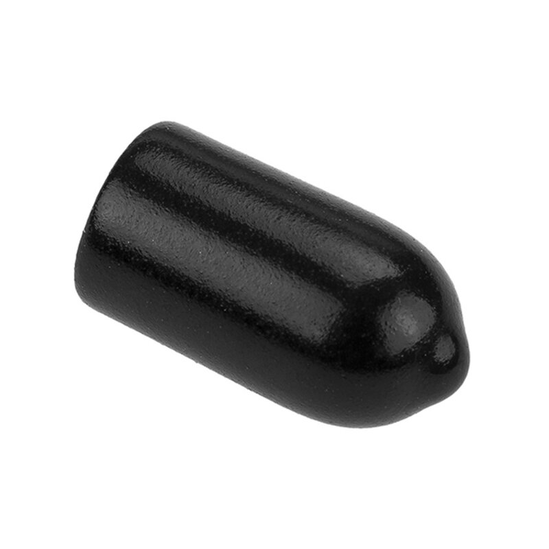 M12 Black Stud End Cap - Pk100 