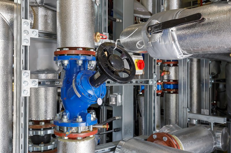 12" Ductile Iron Lugged & Tapped Butterfly Valve (GAS)