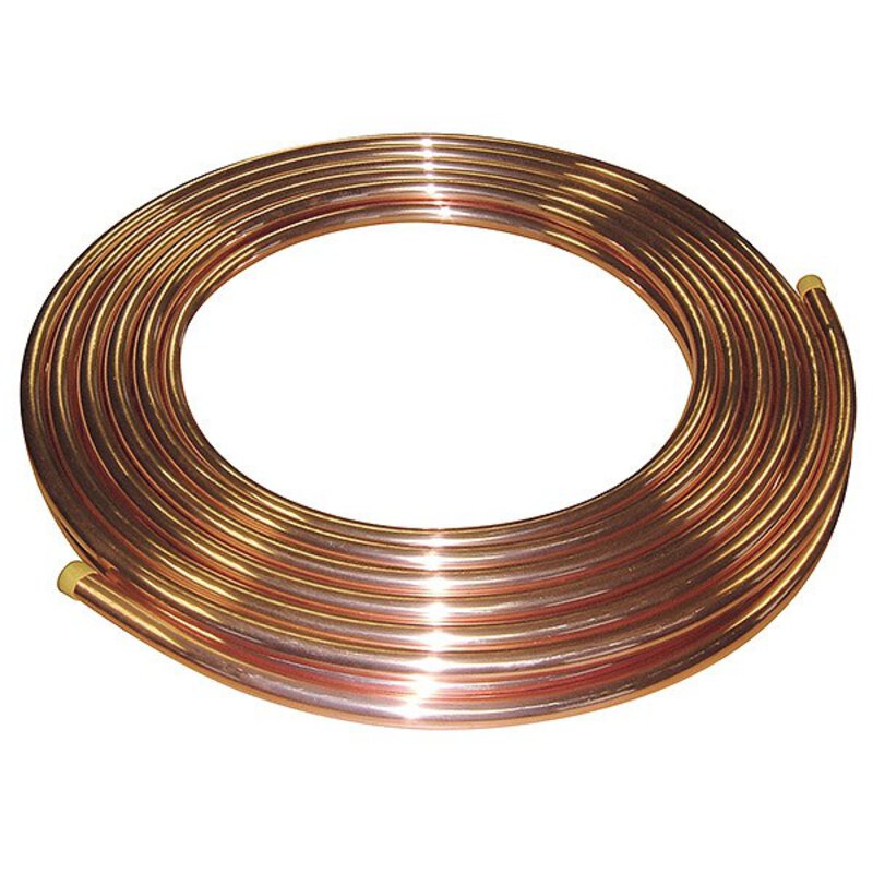 1/4 x 30m Copper Coil 