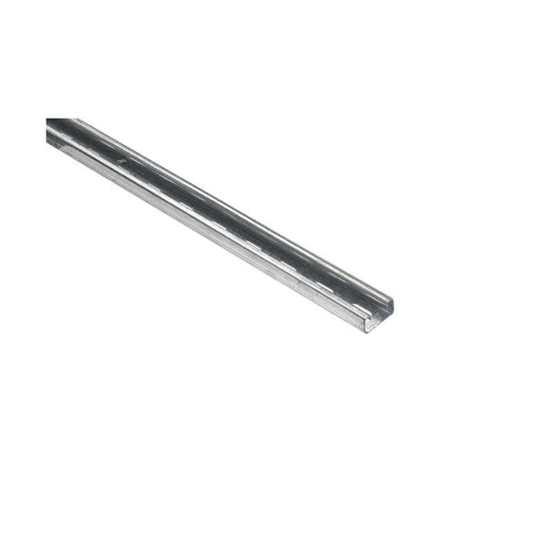 41 x 21 x 1.5mm x 3m Light Gauge Slotted Channel