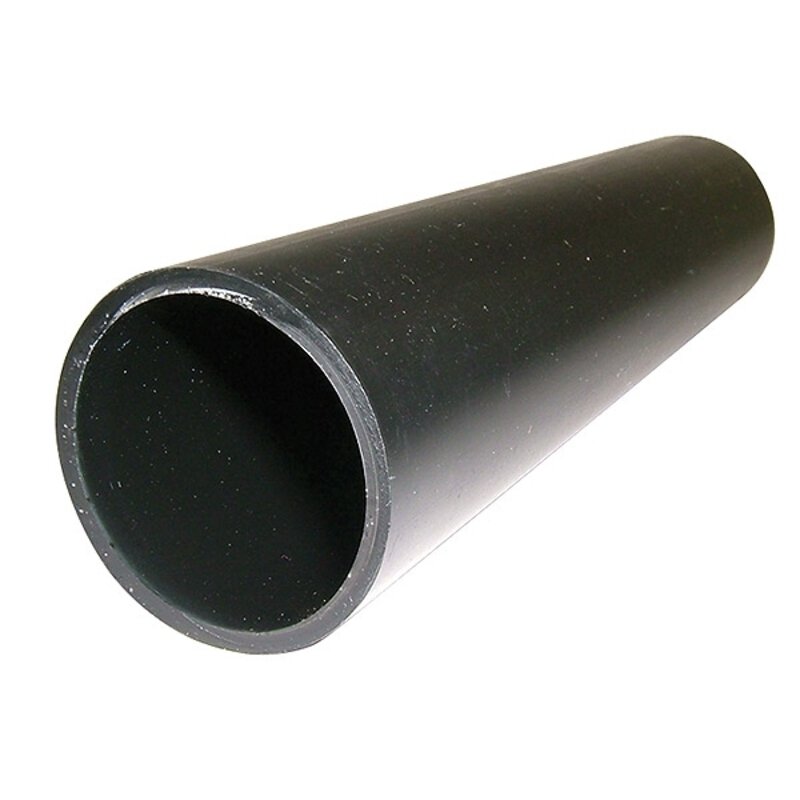 2" / 50mm x 3m Pipe Black Solvent Waste