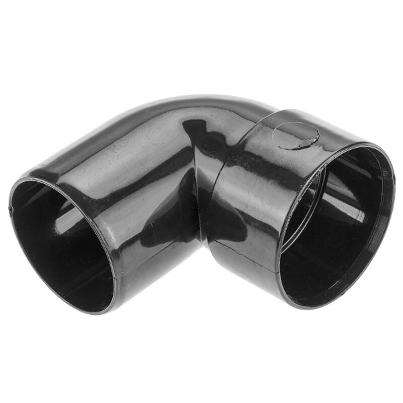 2" / 50mm 92.5 MxF Spigot Bend Black Solvent Waste