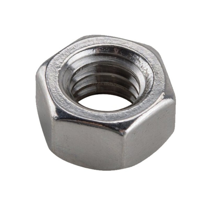 M12 Hexagon Nuts - Bright Zinc Plated (Pk100)