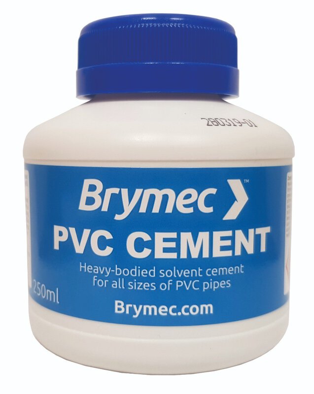 Solvent Cement 250ml c/w Brush in Cap
