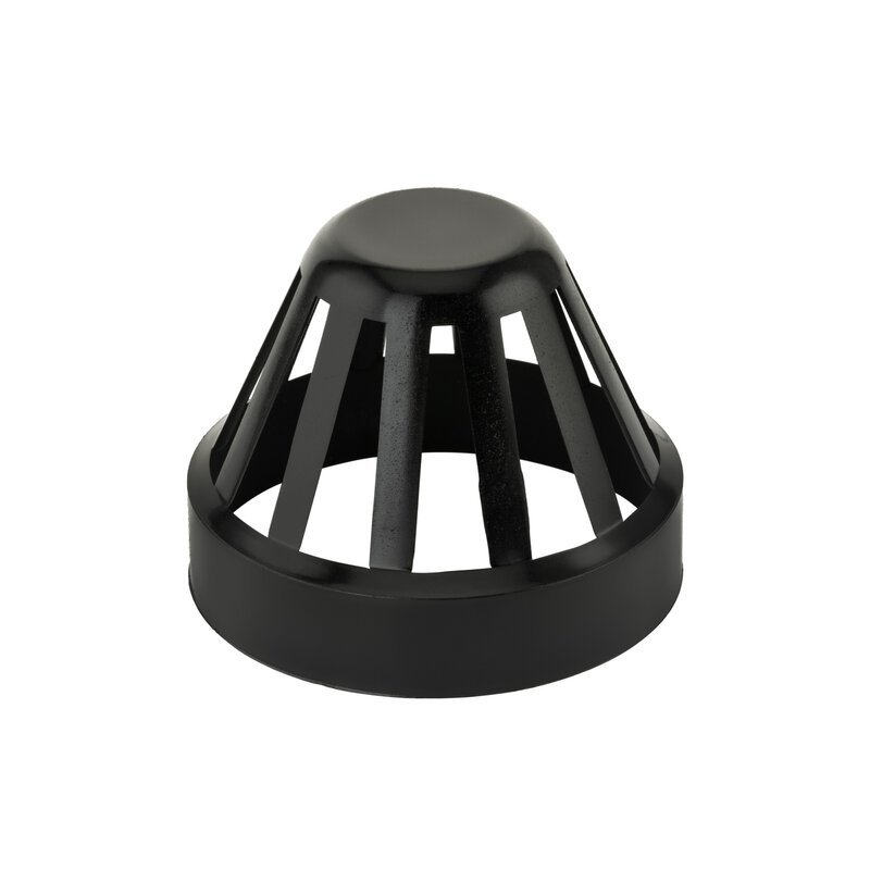 4"/110mm Vent Terminal Black