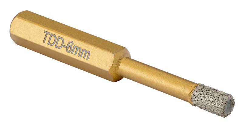 TDD Diamond Crown Drill Bit - 6.0mm
