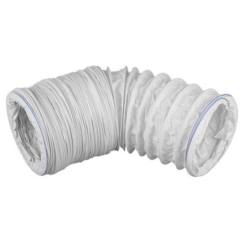 125mm Round PVC Flexible Duct Hose - 3mt