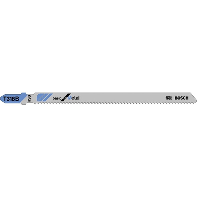 Jigsaw Blades (Metal Cutting) T318B (Pk5)