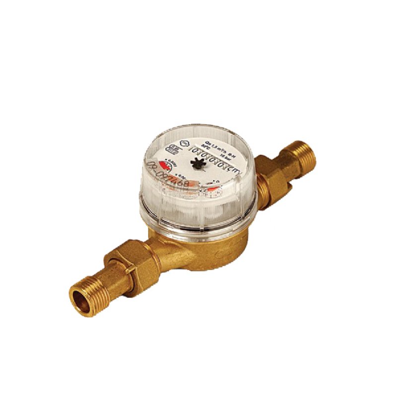 JS 3/4" Qp2.5 Cold Water Meter Non Pulsed MID & WRAS C/w Unions