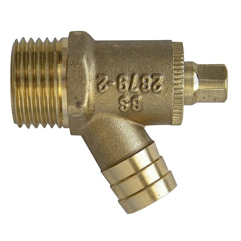 1/2" WRAS Threaded Drain Off Cock - Heavy (Type A)