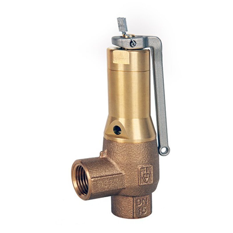 1/2" 4.5Bar Safety Pressure Relief Valve Bronze