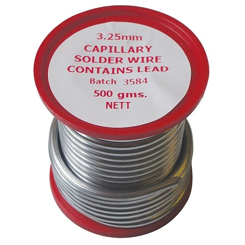 Lead Bearing Solder - 3mm x ½Kg (Professional Use Only)