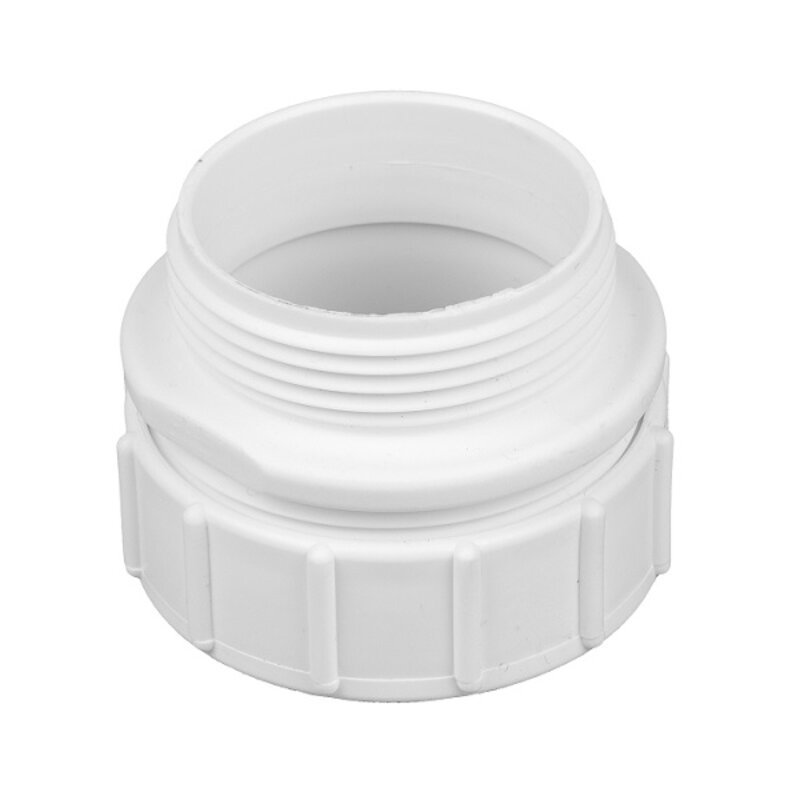 1 1/4" / 32mm x Male BSP Adapter White Solvent Waste