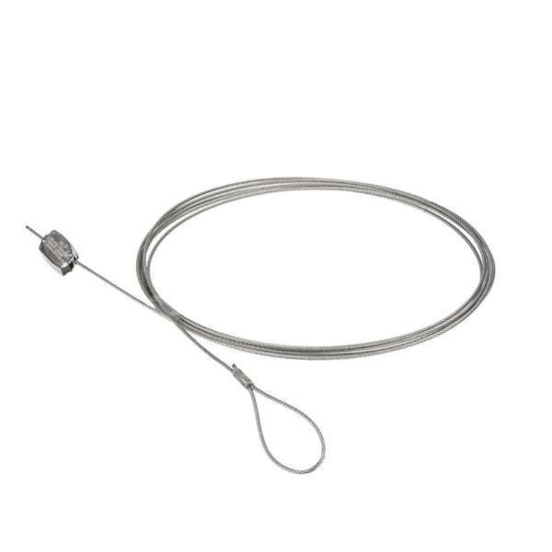 2mm x 3m - Loop end 45kg SWL Wire Suspension