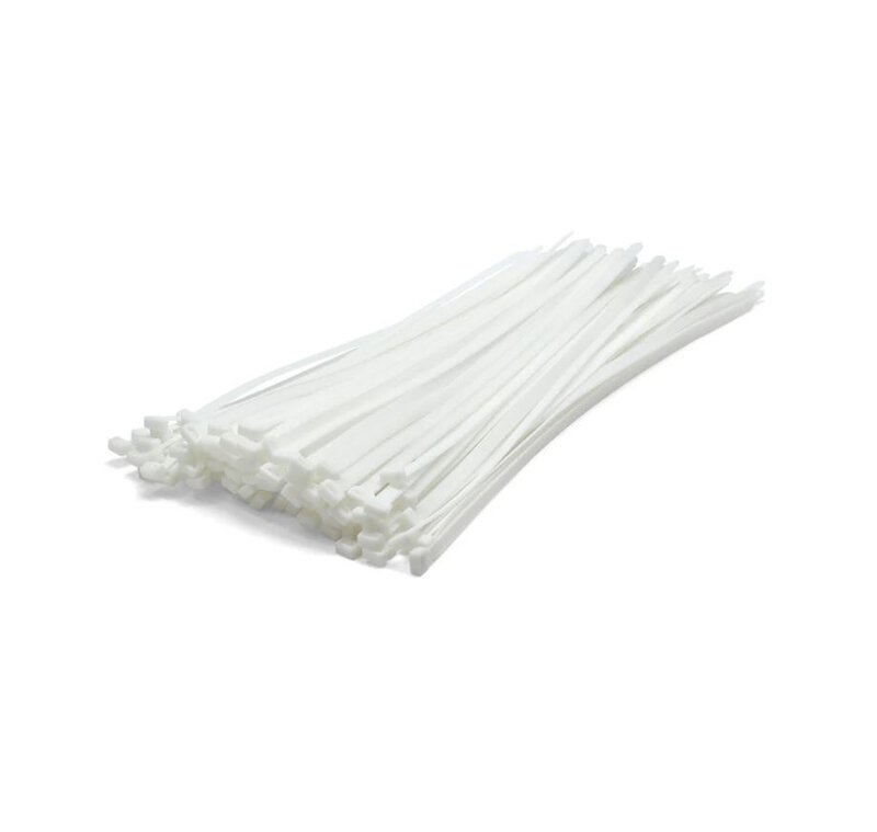 Nylon Cable Ties Natural - 300 x 4.8mm (Pk100)