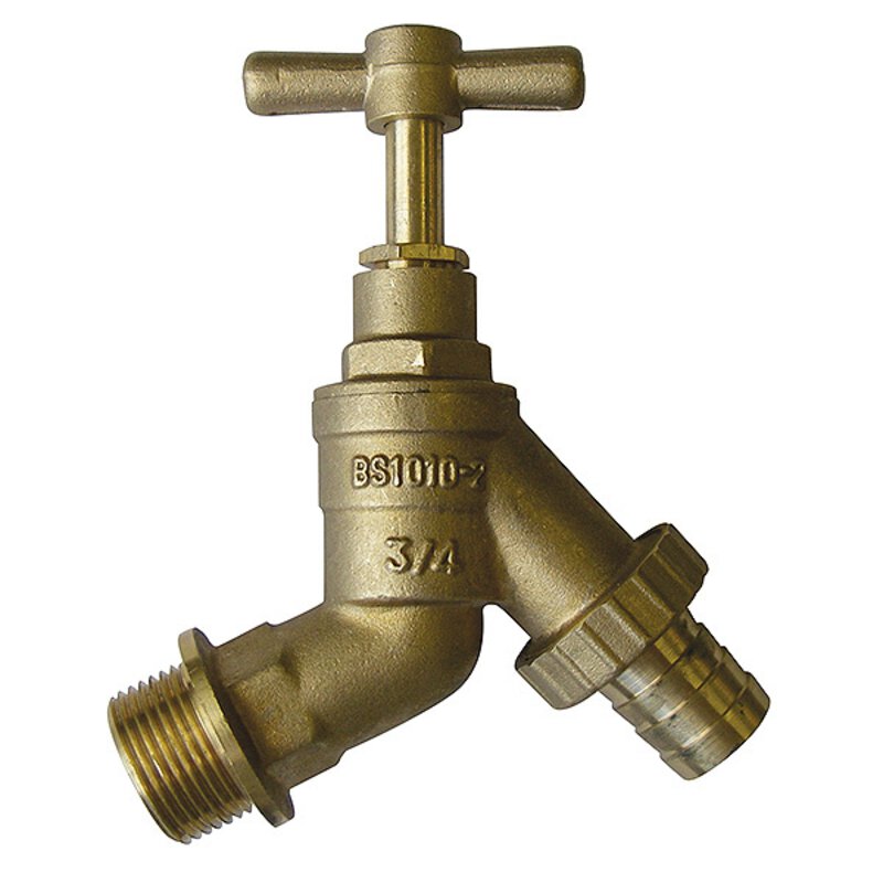 3/4" Hose Union Bib Tap with Double Check Valve