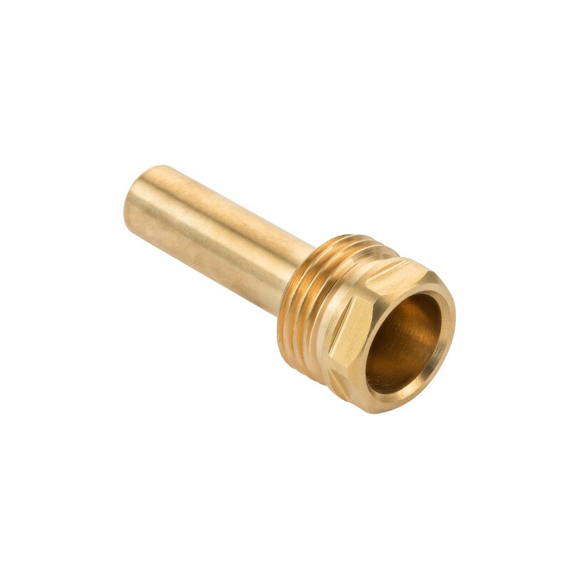 1/2" BSP x 50mm Brass Thermometer Pocket