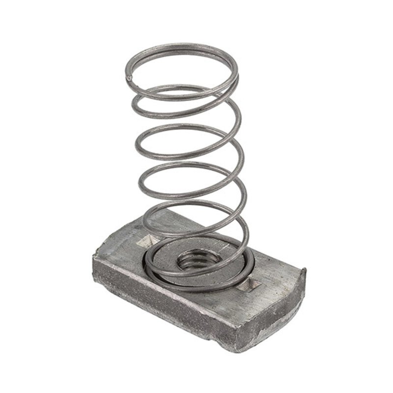 M10 Long Spring Channel Nut - CNL10 (Pk100)