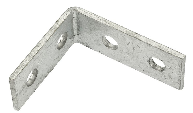 Channel Bracket - 90 Degree - 4 Hole (86 x 98mm) FB114