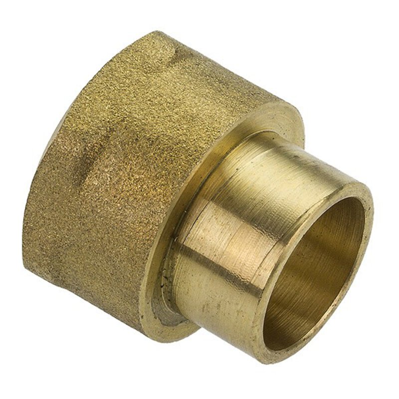 End Feed 15mmx1/2" Female Iron Coupler