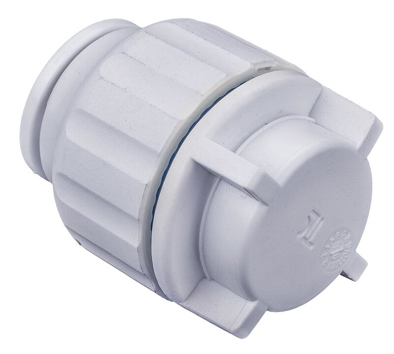 28mm Stop End Cap Polybutylene Push-Fit