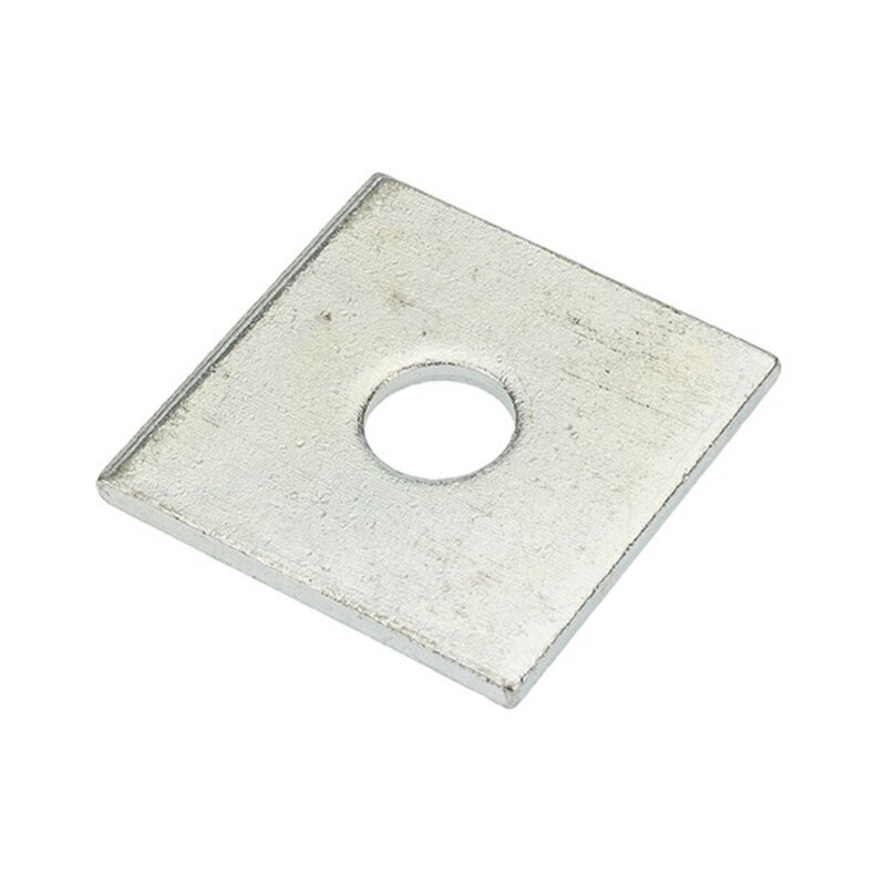 M10 Square Plate Washer 3mm thick - 40x40x3mm (Pk100)