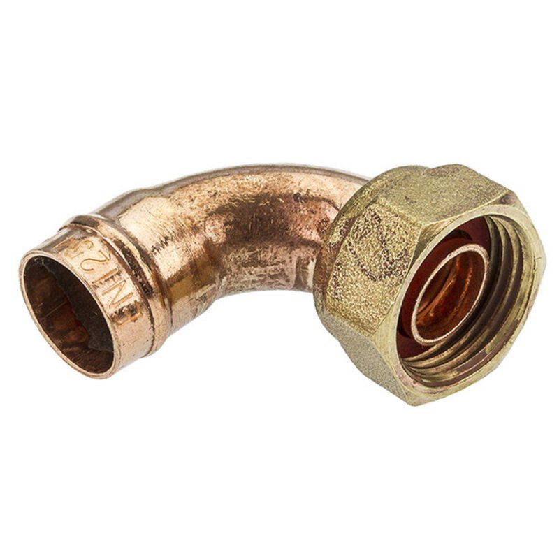 Solder Ring 15mmx1/2" Bent Tap Connector