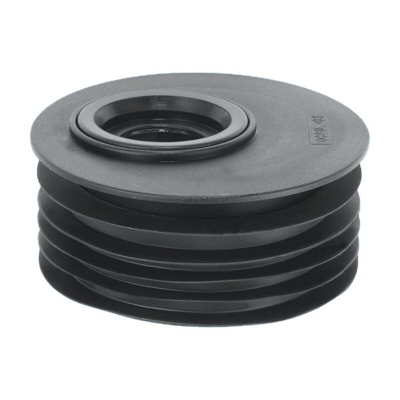 4"/110mm Offset Rubber Reducer to 2" Waste Drain