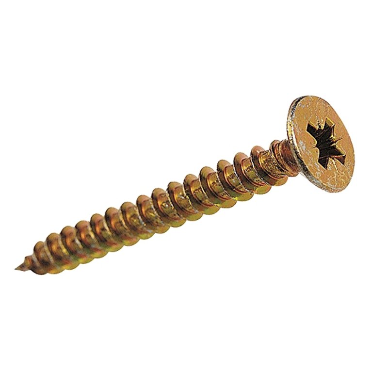 Solo Chipboard Woodscrews - 5.0 x 80 (Pk200)